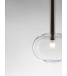 Pendant lamps - Luces Exclusivas BAJOS Pendant Modern gold and gold shades 1xG9 max 5W LE43390 - product 3