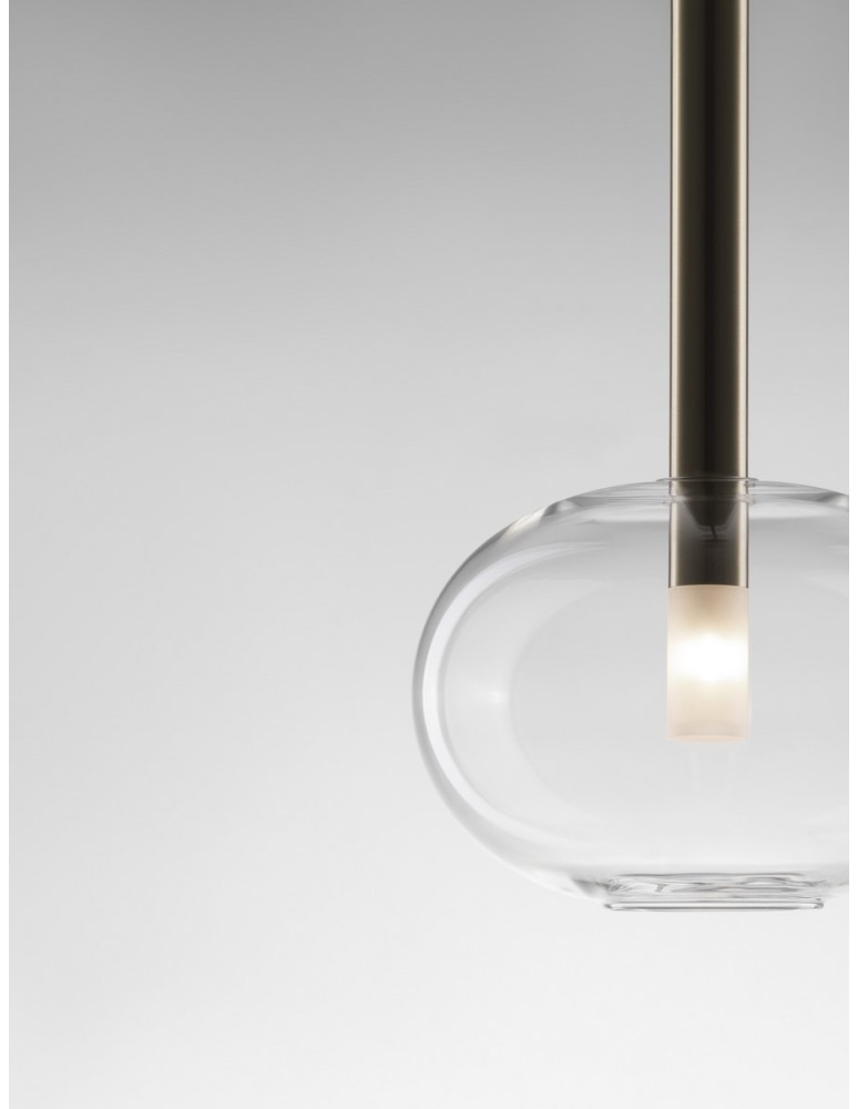 Pendant lamps - Luces Exclusivas BAJOS Pendant Modern gold and gold shades 1xG9 max 5W LE43390 - product kolory-swiatla.pl 3