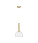Pendant lamps - Luces Exclusivas BAJOS Pendant Modern gold and gold shades 1xG9 max 5W LE43391 - product 1