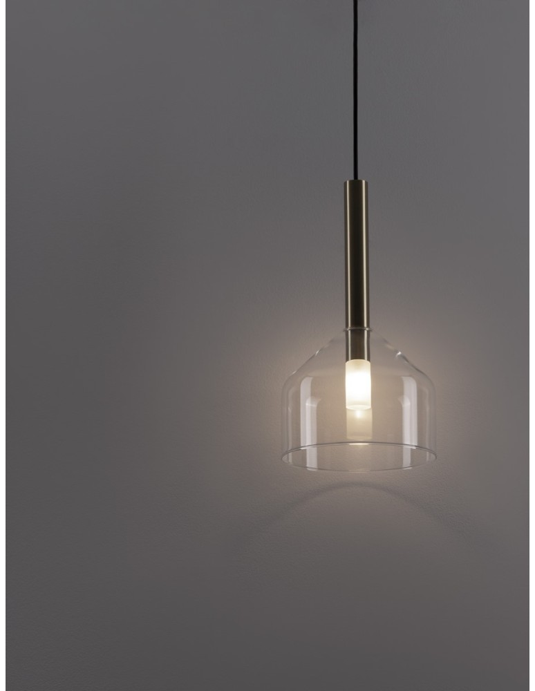 Pendant lamps - Luces Exclusivas BAJOS Pendant Modern gold and gold shades 1xG9 max 5W LE43391 - product kolory-swiatla.pl 2