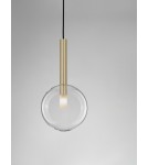 Lampy wiszące - Luces Exclusivas BAJOS Wisząca Nowoczesna złoty i odcienie złota 1xG9 max 5W LE43392 - produkt 2