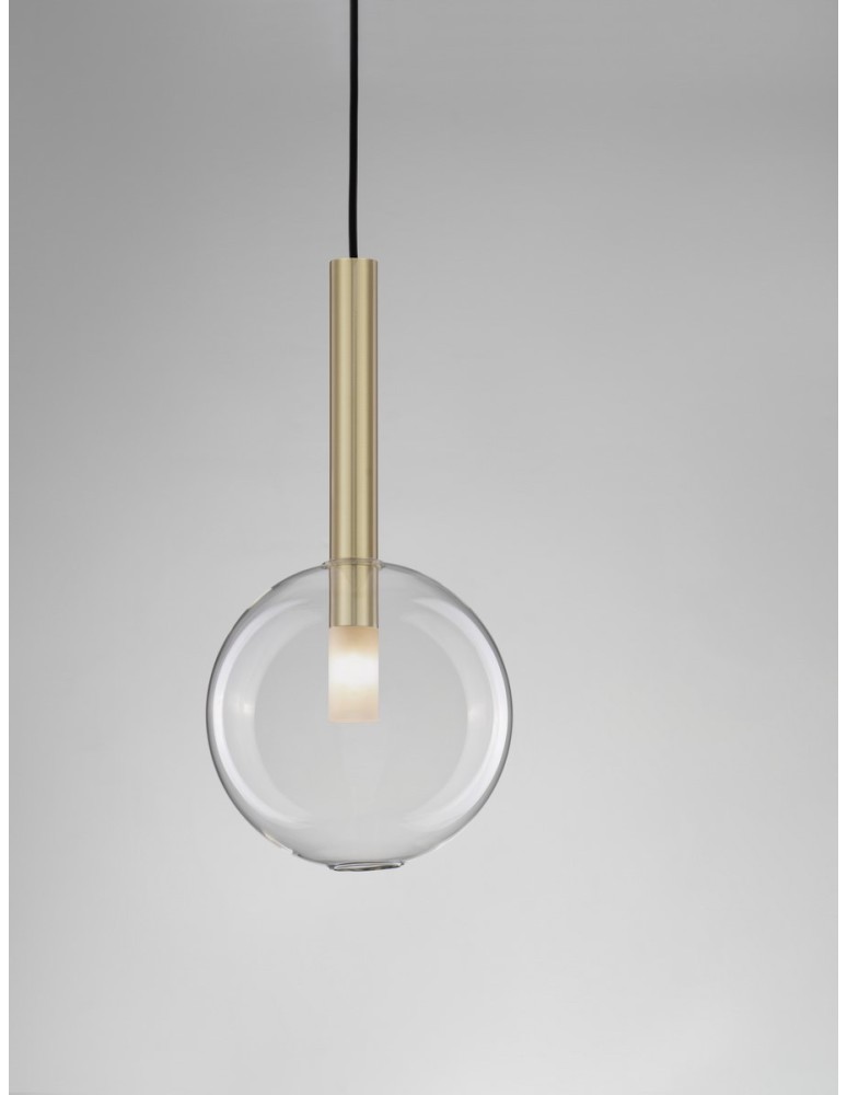 Lampy wiszące - Luces Exclusivas BAJOS Wisząca Nowoczesna złoty i odcienie złota 1xG9 max 5W LE43392 - produkt kolory-swiatla.pl 2