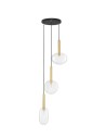 Luces Exclusivas BAJOS Pendant Modern gold and gold shades 3xG9 max 5W LE43394