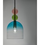 Pendant lamps - Luces Exclusivas BALAM Pendant Modern gold and gold shades 1xE14 max 5W LE43396 - product 3