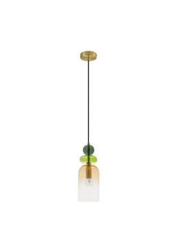 Luces Exclusivas BALAM Pendant Modern gold and gold shades 1xE14 max 5W LE43398