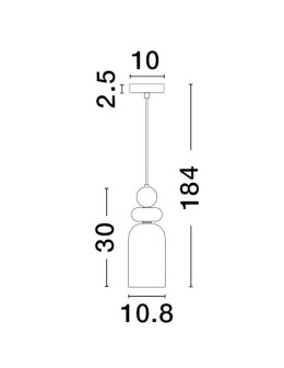 Luces Exclusivas BALAM Pendant Modern gold and gold shades 1xE14 max 5W LE43398 - product 2