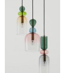 Lampy wiszące - Luces Exclusivas BALAM Wisząca Nowoczesna złoty i odcienie złota 3xE14 max 5W LE43400 - produkt 3