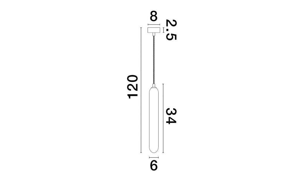 Luces Exclusivas BALDE Sufitowa Nowoczesna szary i odcienie szarości 1xG9 max 5W LE43406