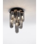 Ceiling lamps - Luces Exclusivas BALDE Ceiling Modern Gray and shades of gray 7xG9 max 5W LE43408 - product 2