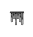 Ceiling lamps - Luces Exclusivas BALDE Ceiling Modern Gray and shades of gray 6xG9 max 5W LE43409 - product 1