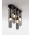Ceiling lamps - Luces Exclusivas BALDE Ceiling Modern Gray and shades of gray 6xG9 max 5W LE43409 - product 2