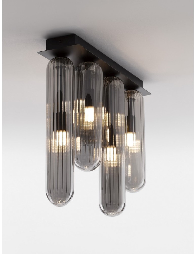 Ceiling lamps - Luces Exclusivas BALDE Ceiling Modern Gray and shades of gray 6xG9 max 5W LE43409 - product kolory-swiatla.pl 2