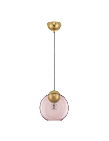 Luces Exclusivas BALMI Pendant Modern gold and gold shades 1xE27 max 12W LE43410