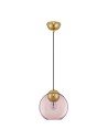Luces Exclusivas BALMI Pendant Modern gold and gold shades 1xE27 max 12W LE43410