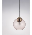 Single pendant lamps - Luces Exclusivas BALMI Pendant Modern gold and gold shades 1xE27 max 12W LE43410 - product 2