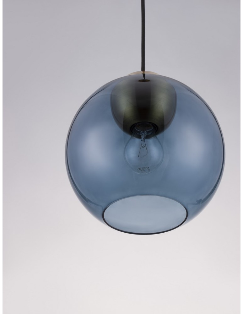 Single pendant lamps - Luces Exclusivas BALMI Pendant Modern gold and gold shades 1xE27 max 12W LE43411 - product kolory-swiatla.pl 3