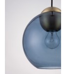 Single pendant lamps - Luces Exclusivas BALMI Pendant Modern gold and gold shades 1xE27 max 12W LE43411 - product 4