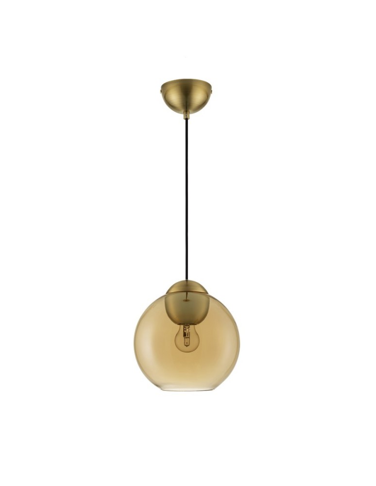 Single pendant lamps - Luces Exclusivas BALMI Pendant Modern gold and gold shades 1xE27 max 12W LE43412 - product kolory-swiatla.pl 1