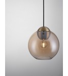Single pendant lamps - Luces Exclusivas BALMI Pendant Modern gold and gold shades 1xE27 max 12W LE43412 - product 2