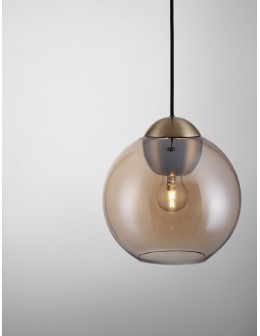 Luces Exclusivas BALMI Wisząca Nowoczesna złoty i odcienie złota 1xE27 max 12W LE43412 - produkt 2