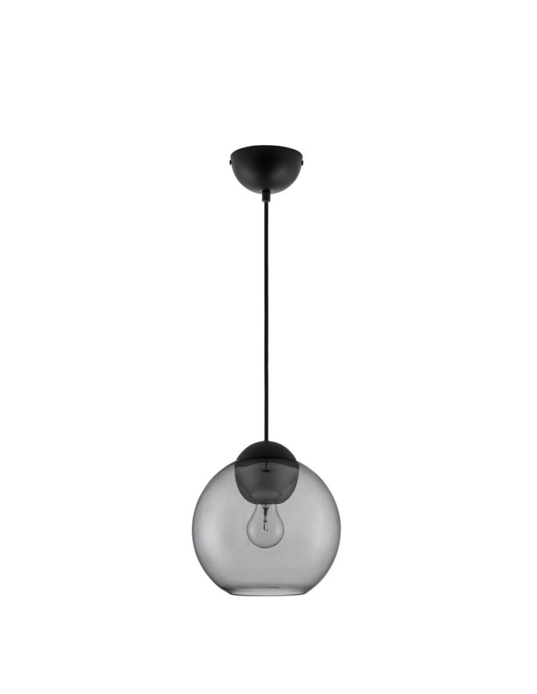 Single pendant lamps - Luces Exclusivas BALMI Pendant Modern Black 1xE27 max 12W LE43413 - product kolory-swiatla.pl 1