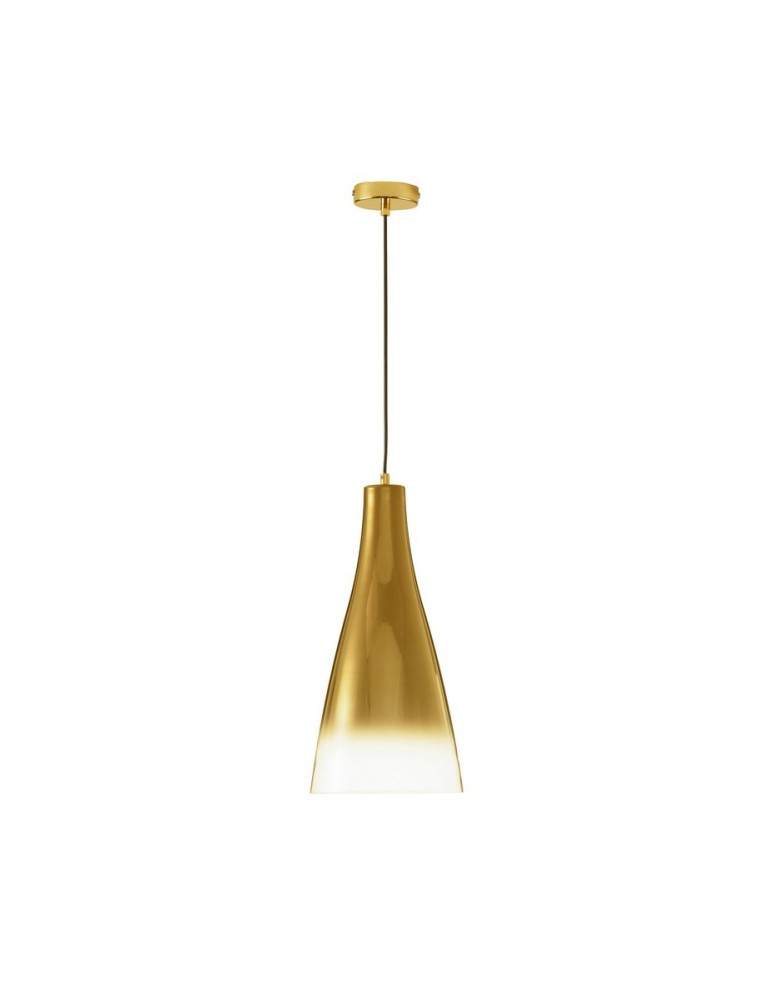 Single pendant lamps - Luces Exclusivas BALSA Pendant Modern gold and gold shades 1xE27 max 12W LE43415 - product kolory-swiatla.pl 1
