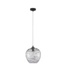 Single pendant lamps - Luces Exclusivas BAMBU Pendant Modern Black 1xE27 max 12W LE43418 - product 1