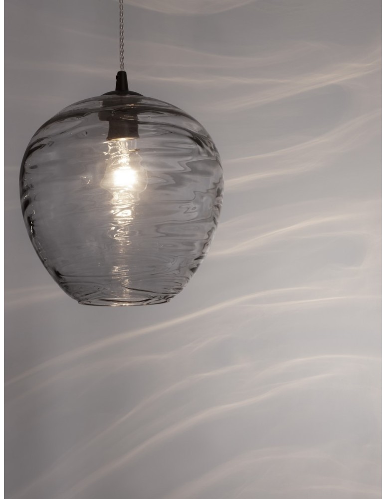 Single pendant lamps - Luces Exclusivas BAMBU Pendant Modern Black 1xE27 max 12W LE43418 - product kolory-swiatla.pl 3