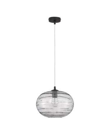 Luces Exclusivas BAMBU Pendant Modern Black 1xE27 max 12W LE43420