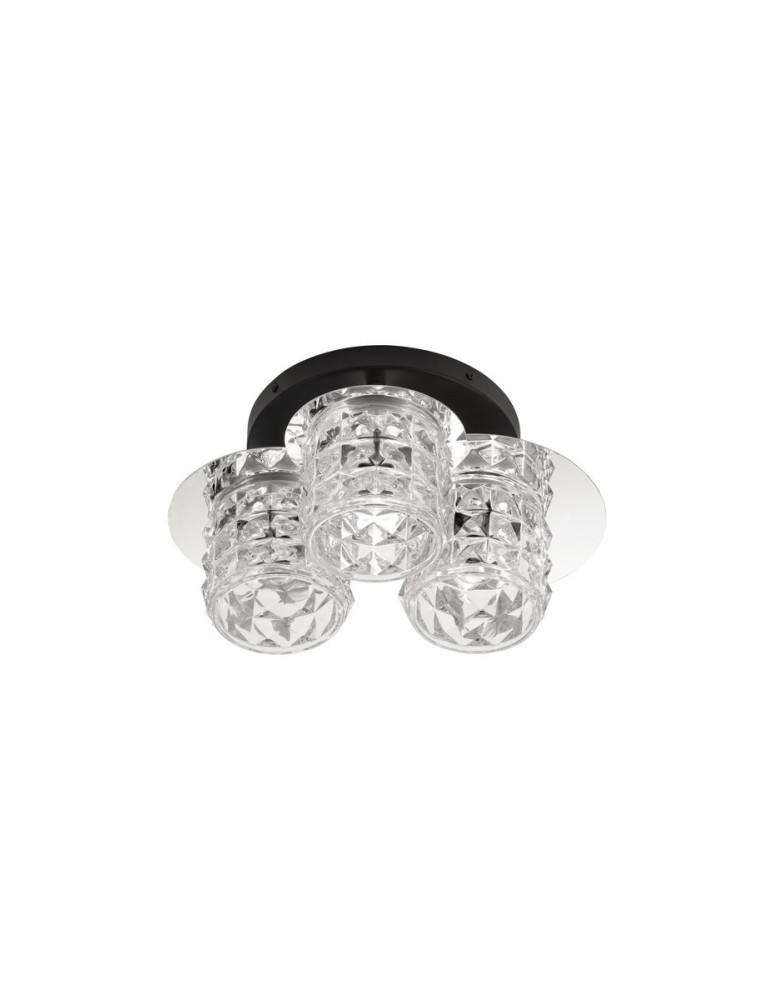Ceiling lamps - Luces Exclusivas BAMOA Ceiling Modern silver and silver shades 3xE14 max 5W LE43421 - product kolory-swiatla.pl 1