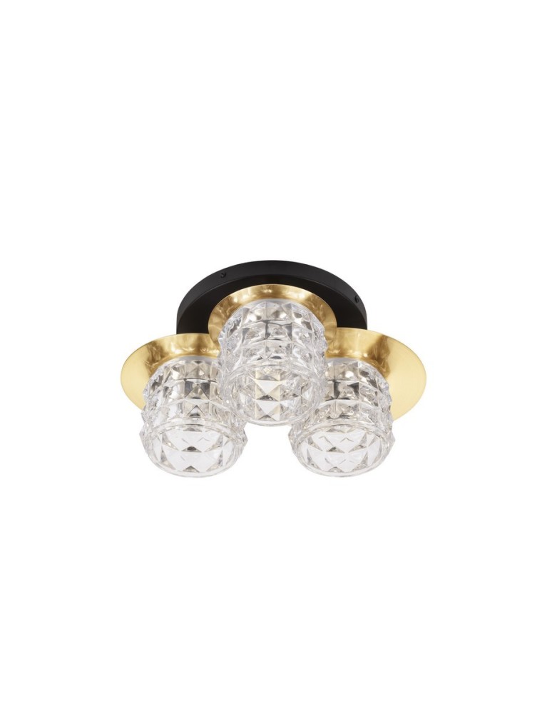 Ceiling lamps - Luces Exclusivas BAMOA Ceiling Modern Gold and shades of gold 3xE14 max 5W LE43422 - product kolory-swiatla.pl 1