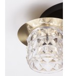 Ceiling lamps - Luces Exclusivas BAMOA Ceiling Modern Gold and shades of gold 3xE14 max 5W LE43422 - product 3