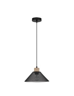 Luces Exclusivas BAPUZ Pendant Modern Black 1xE27 max 12W LE43428