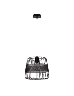 Luces Exclusivas BAPUZ Wisząca Nowoczesna czarny 1xE27 max 12W LE43429