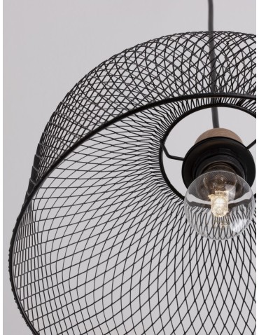 Luces Exclusivas BAQUE Wisząca Nowoczesna biały 1xE27 max 12W LE43432 - produkt 2