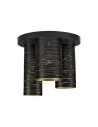 Luces Exclusivas BARRA Sufitowa Nowoczesna czarny 3xE14 max 5W LE43435