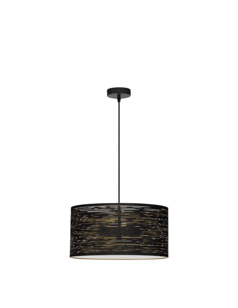 Pendant lamps - Luces Exclusivas BARRA Pendant Modern Gold and Gold Shades 2xE27 max 12W LE43436 - product kolory-swiatla.pl 1