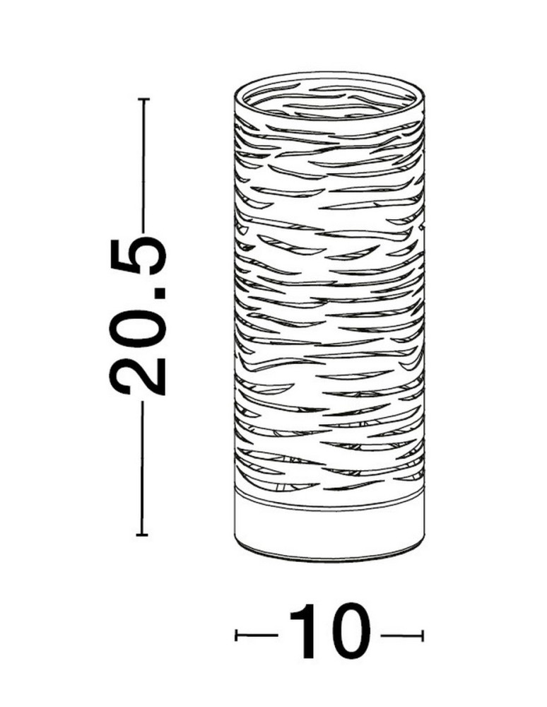 Table lamps - Luces Exclusivas BARRA Table white 1xE14 max 5W LE43437 - product kolory-swiatla.pl 2