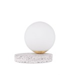 Decorative table lamps - Luces Exclusivas MERINO Table grey and shades of grey 1xE14 max 5W LE43441 - product 1