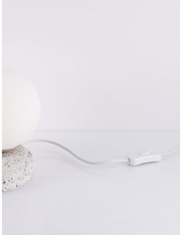 Luces Exclusivas MERINO Stołowa szary i odcienie szarości 1xE14 max 5W LE43441 - produkt 2