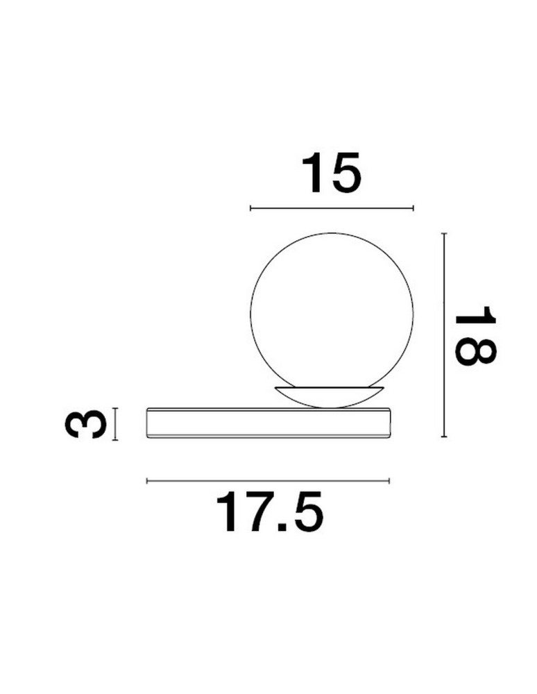 Decorative table lamps - Luces Exclusivas MERINO Table grey and shades of grey 1xE14 max 5W LE43441 - product kolory-swiatla.pl 3