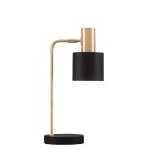 Desk lamps - Luces Exclusivas FRESNILLO Table gold and gold shades 1xE14 max 5W LE43442 - product 1