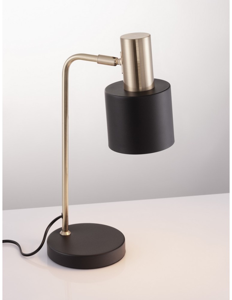 Desk lamps - Luces Exclusivas FRESNILLO Table gold and gold shades 1xE14 max 5W LE43442 - product kolory-swiatla.pl 3
