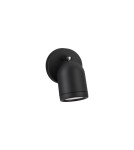 Bathroom wall lamps - Luces Exclusivas ACALAN Wall Bathroom IP44 black 1xE27 max 10W LE43447 - product 1