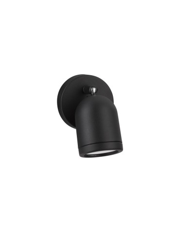 Luces Exclusivas ACALAN Ścienna Łazienkowa IP44 czarny 1xE27 max 10W LE43447