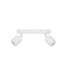 Bathroom ceiling lamps - Luces Exclusivas ACALAN Wall Bathroom IP44 white 2xGU10 max 10W LE43450 - product 1