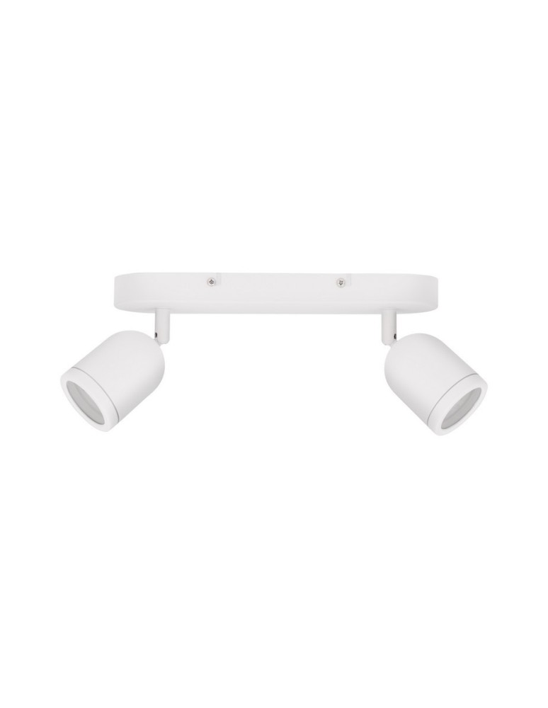 Bathroom ceiling lamps - Luces Exclusivas ACALAN Wall Bathroom IP44 white 2xGU10 max 10W LE43450 - product kolory-swiatla.pl 1