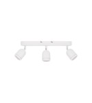 Bathroom ceiling lamps - Luces Exclusivas ACALAN Wall Bathroom IP44 white 3xGU10 max 10W LE43452 - product 1