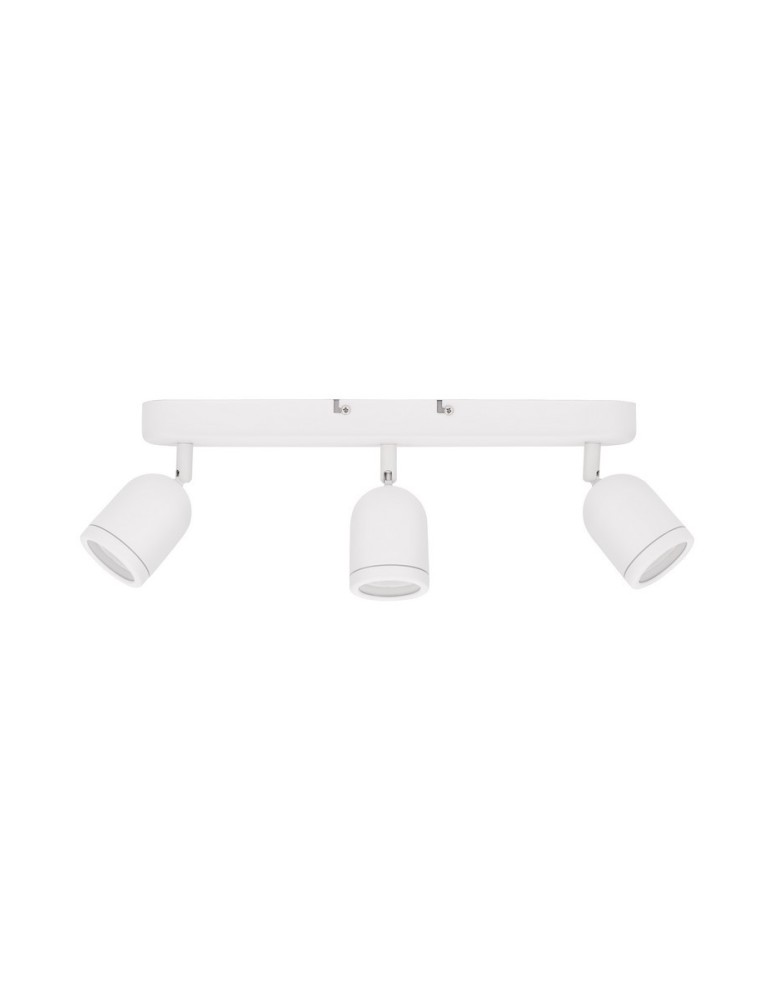 Bathroom ceiling lamps - Luces Exclusivas ACALAN Wall Bathroom IP44 white 3xGU10 max 10W LE43452 - product kolory-swiatla.pl 1