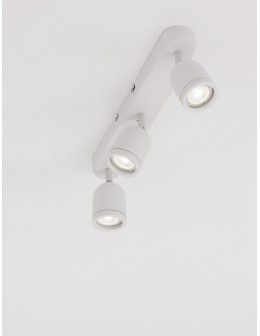 Luces Exclusivas ACALAN Ścienna Łazienkowa IP44 biały 3xGU10 max 10W LE43452 - produkt 2